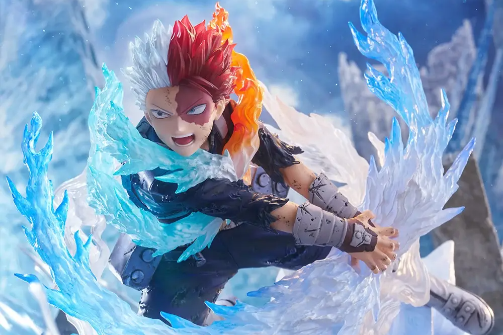 Figurine Shoto Todoroki Coldflame's Pale Blade Ver. de My Hero Academia par Kotobukiya – ARTFX J 1/8